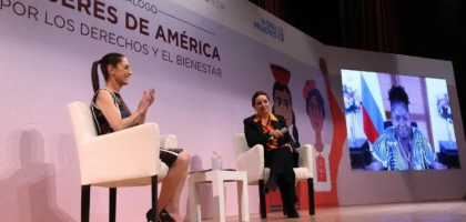Claudia Sheinbaum y Pepa Bueno encabezan Diálogo de Mujeres de América 2023